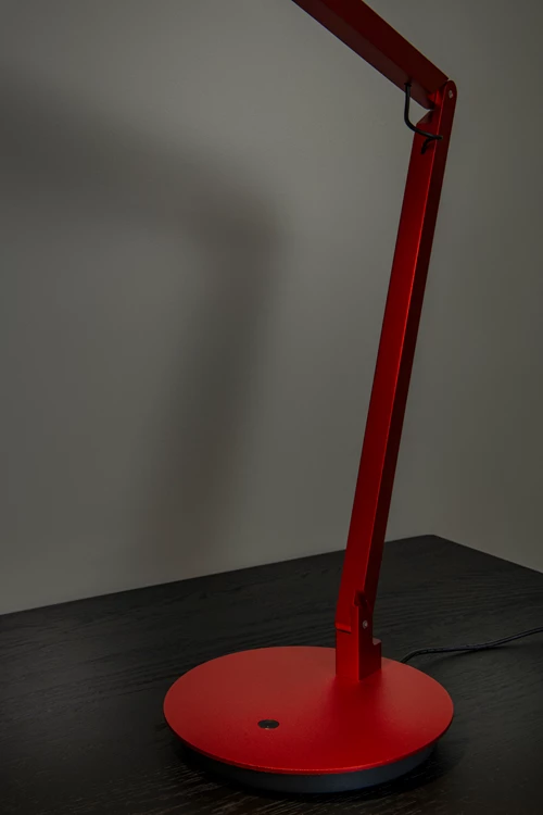 Lucide OGDEN - Schreibtischlampe - LED 3 StepDim - 1x7W 3000K - Rot | Premium - Atmosphäre 3